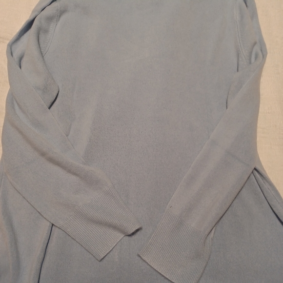NWT Super soft v neck sweater. Sky blue Size XXL - Picture 5 of 8
